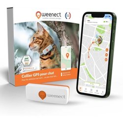 GPS -Tracker für Chat - Weenect XS (White Edition 2023)