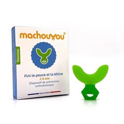 Schnuller - MACHOUYOU - KIWI - Von 2 bis 6 Jahren - BPA-freies Silikon