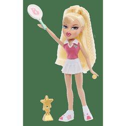 BRAT- Bratz Play Sportz - Cloé - Poupée mannequin joueuse de Tennis