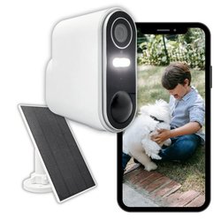 Kabellose Außenüberwachungskamera mit Solarpanel Konyks Camini Air 2 S