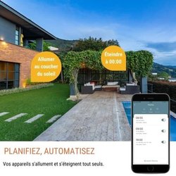 Außensteckdose  KONYKS  Pluviose FR  WLAN  Weiß