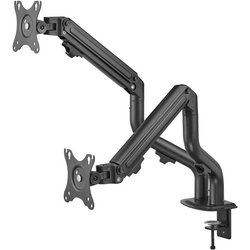 Bras articulés double - OPLITE - MT10 - Noir - Ergonomique - Réglable 