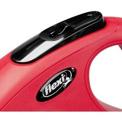 Leiband Flexi Classic Cord S Rood 8 meter