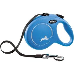 TRIXIE flexi New CLASSIC strap leash - Size L - 5 m - Blue