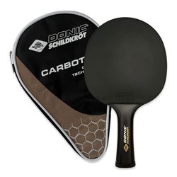 Raqueta de tenis de mesa - Schildkröt - 758221 - 100% carbono - Goma L