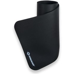 Tappetino fitness Schildkröt Fitness 15 mm 183 x 61 cm in gomma nera