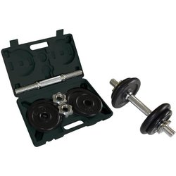 Set de mancuernas - SCHILDKROT - 10 Kg - Negro - Adulto - Set completo