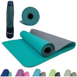 Tapis de yoga - FITNESS - SCHILDKRÖT - 183 x 61 cm - 4 mm - Sac inclus