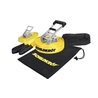Slackline - SCHILDKROT - 15 m lang x 5 cm breit - Metallratsche - Trai