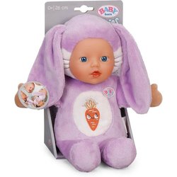 BABY BORN - Poupée douce lapin avec petites oreilles et poches pour le
