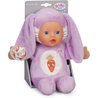 BABY BORN - Poupée douce lapin avec petites oreilles et poches pour le