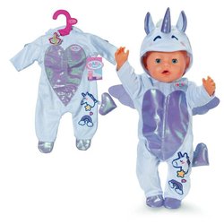 BABY BORN - Grenouillere - Licorne Accessoire - 43cm
