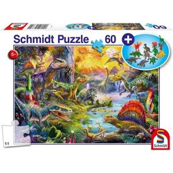 Dinosaurussen - met toevoeging (Figurines van Dinosaurs) - 60 pc s - S