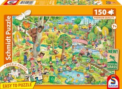 Puzzle - SCHMIDT SPIELE - La nature est un jeu d enfant - 150 pieces -
