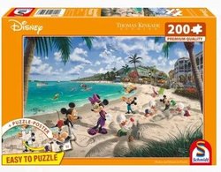 Puzzle - SCHMIDT SPIELE - DISNEY, Mickey & Minnie in Florida - 200 pie