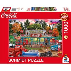 Puzzle - SCHMIDT SPIELE - Magasin Coca Cola - 1000 pieces - Des 12 ans
