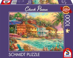 Puzzle 1000 pieces - SCHMIDT - Chuck Pinson - Island Time - Multicolor