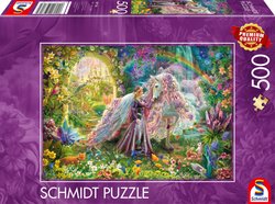 Puzzle - SCHMIDT SPIELE - Voyage de reve avec une licorne - 500 pieces