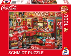Puzzle - SCHMIDT SPIELE - Coca Cola Nostalgie - 1000 pieces - Des 14 a