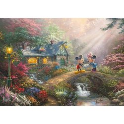 Puzzle - SCHMIDT SPIELE - Disney, Mickey & Minnie - 500 Teile