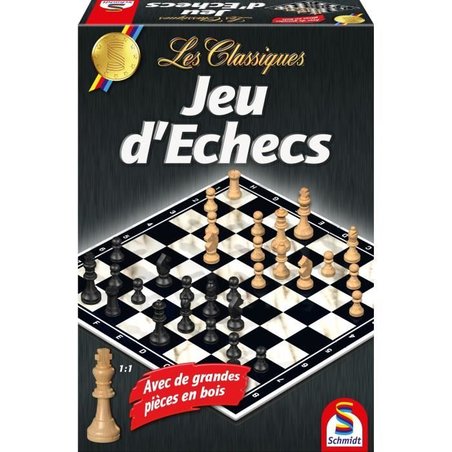 SCHMIDT AND SPIELE Board Game - Chess Game - Classic line