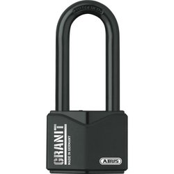 Lucchetto Abus Granit Plus in acciaio temprato con arco lungo 75mm - 1