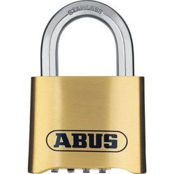 Combination padlock - ABUS - 180IB/50 B/DFNLI - Forged brass body - St