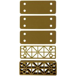 Schloss - ABUS - VD6 Exclusiv  Zyl./Zyl. 45 mm B BOX - Unterlegscheibe