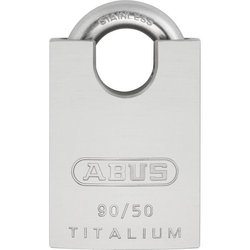 Candado de aluminio especial - ABUS - 90RK/50 - Arco protegido - Cilin