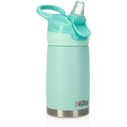 Isolierflasche - NUBY - 300 ml - Edelstahl - Türkis