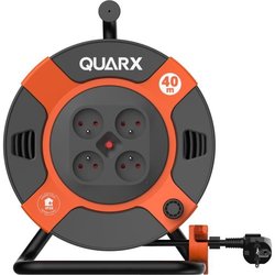 Cable reel - QUARX - DIY - 40m, H07RN-F 3G2.5mm², metal drum