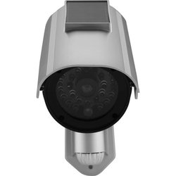 Solar Dummy Camera - LINK2HOME - Red Flash, Rechargeable Batteries, Du