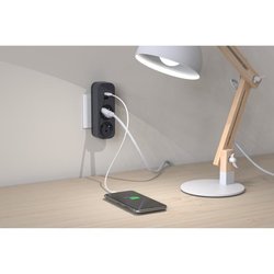 Biplite - QUARX - 2P 16A - Con USB-A e USB-C, conforme NF