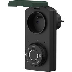 IP44-Außenprogrammierer mit Dämmerungsmelder - GAO - 1000 W - Weiß