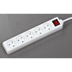 Bloc ménager - GAO - 5 prises - Avec interrupteur, câble 1,4m, protect