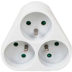 Triplite - GAO - 3x16A - Dreieck, weiß, NF-konform