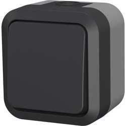 Poussoir - QUARX - Aqua Pro - Extérieur, 250V, 10A, IP55, conforme NF