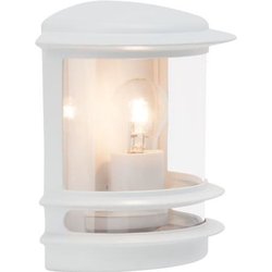 Applique murale extérieure Hollywood - Brilliant - Blanc - Ampoule E27
