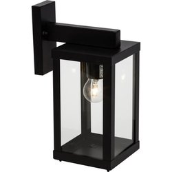 BRILLIANT Buitenwandlamp GAIA - E27 - 1x60W - Kleur zwart