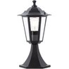 Carleen Outdoor Borne, Black, E27 Max 60W, Bulb non incluso