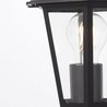 Carleen Outdoor Borne, Black, E27 Max 60W, Bulb non incluso