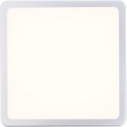 Außen Deckenleuchte Abora Silberfarbe integrierte LED