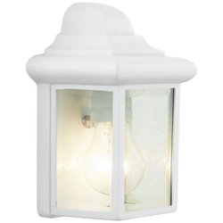 Brillante Nissie White E27 - 40W Außenwandlampe