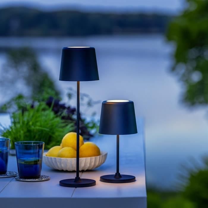 Lampada da tavolo LED KAAMI BRILLIANT - Nera - Esterno - 2W - IP44 - M