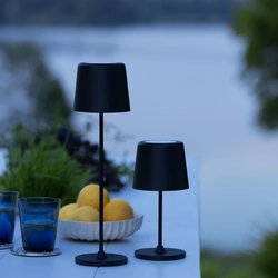 Lampada da tavolo LED KAAMI BRILLIANT - Nera - Esterno - 2W - IP44 - M