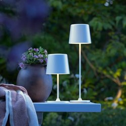 KAAMI BRILLIANT LED tafellamp - 2W - IP44 - Metaal en kunststof - Mat 