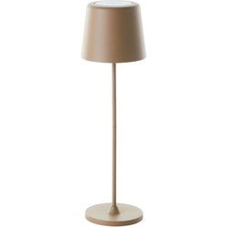 KAAMI BRILLIANT LED-Tischleuchte - Metall und Kunststoff - Cappuccino 
