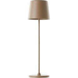 KAAMI BRILLIANT LED-Tischleuchte - Metall und Kunststoff - Cappuccino 