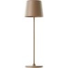 KAAMI BRILLIANT LED-Tischleuchte - Metall und Kunststoff - Cappuccino 