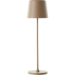 KAAMI BRILLIANT LED-Tischleuchte - Metall und Kunststoff - Cappuccino 